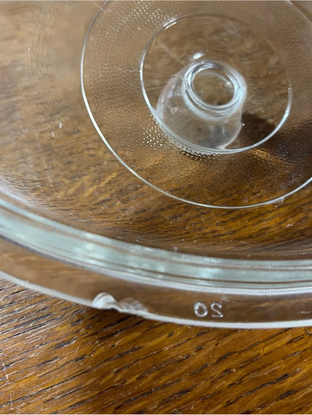 Vintage Glassbake Green Daisy oval casserole dish with lid J235 1 QT